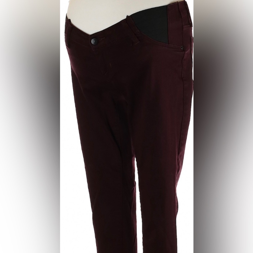 Isabel maternity jeans size 2 in maroon